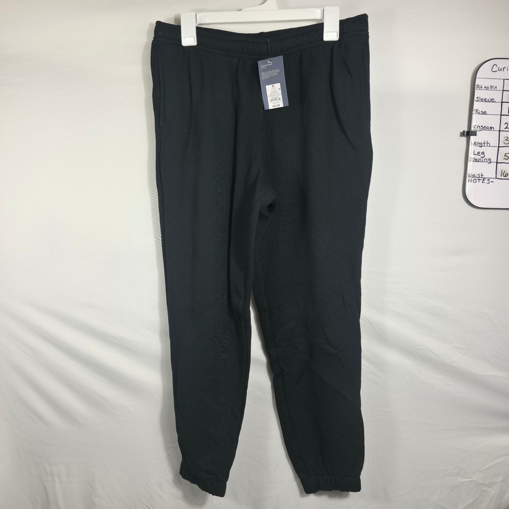Target Jogger Sweatpants Womens M Black New High Rise Recycled Blend 608